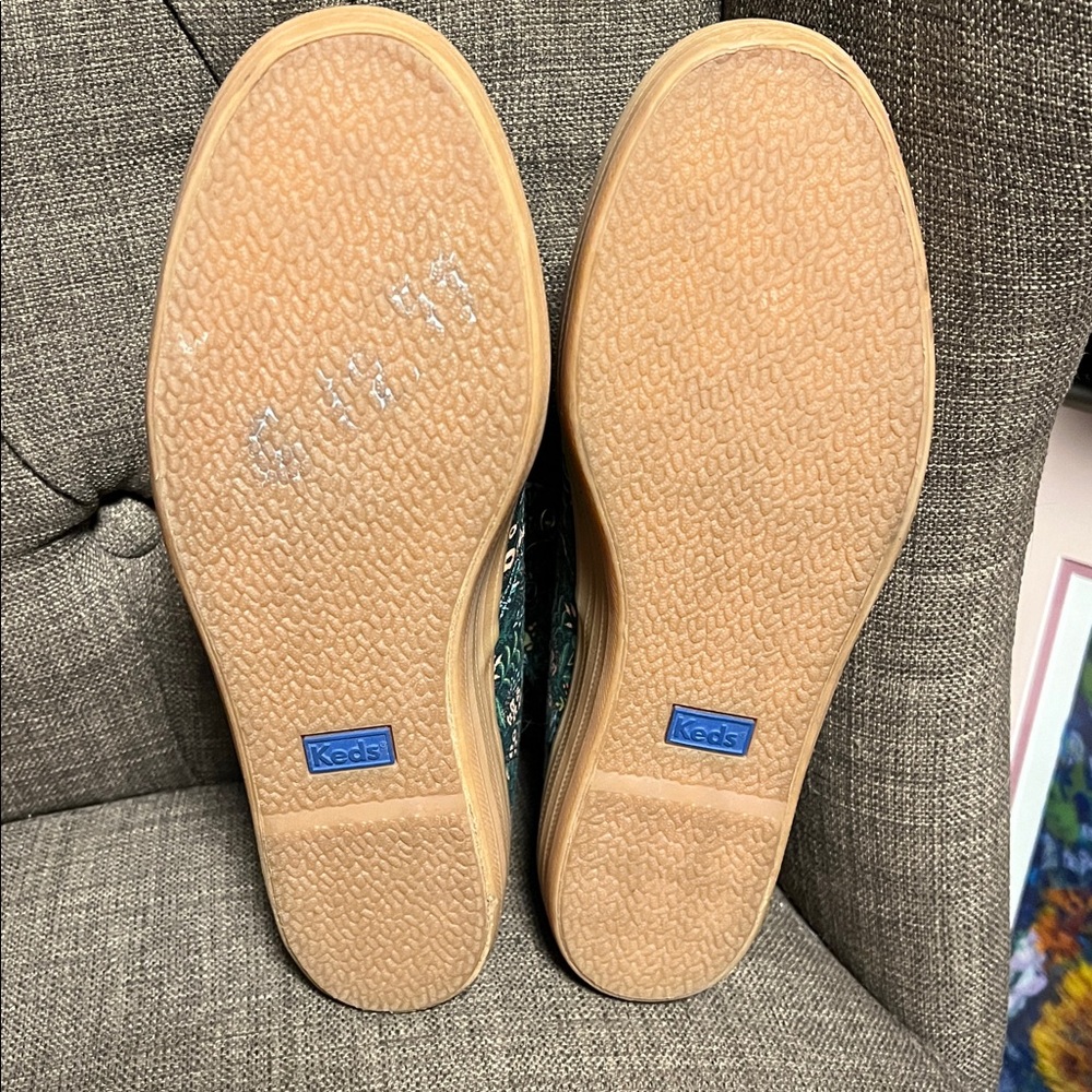 Keds x Rifle Paper Co. Cooper Garden Party high-top sneakers women's 6.5 - Picture 9 of 9